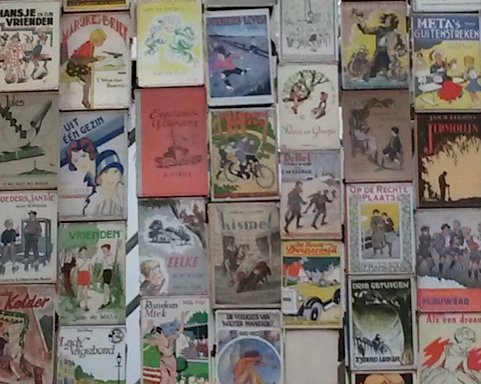 Wand covers kinderboeken